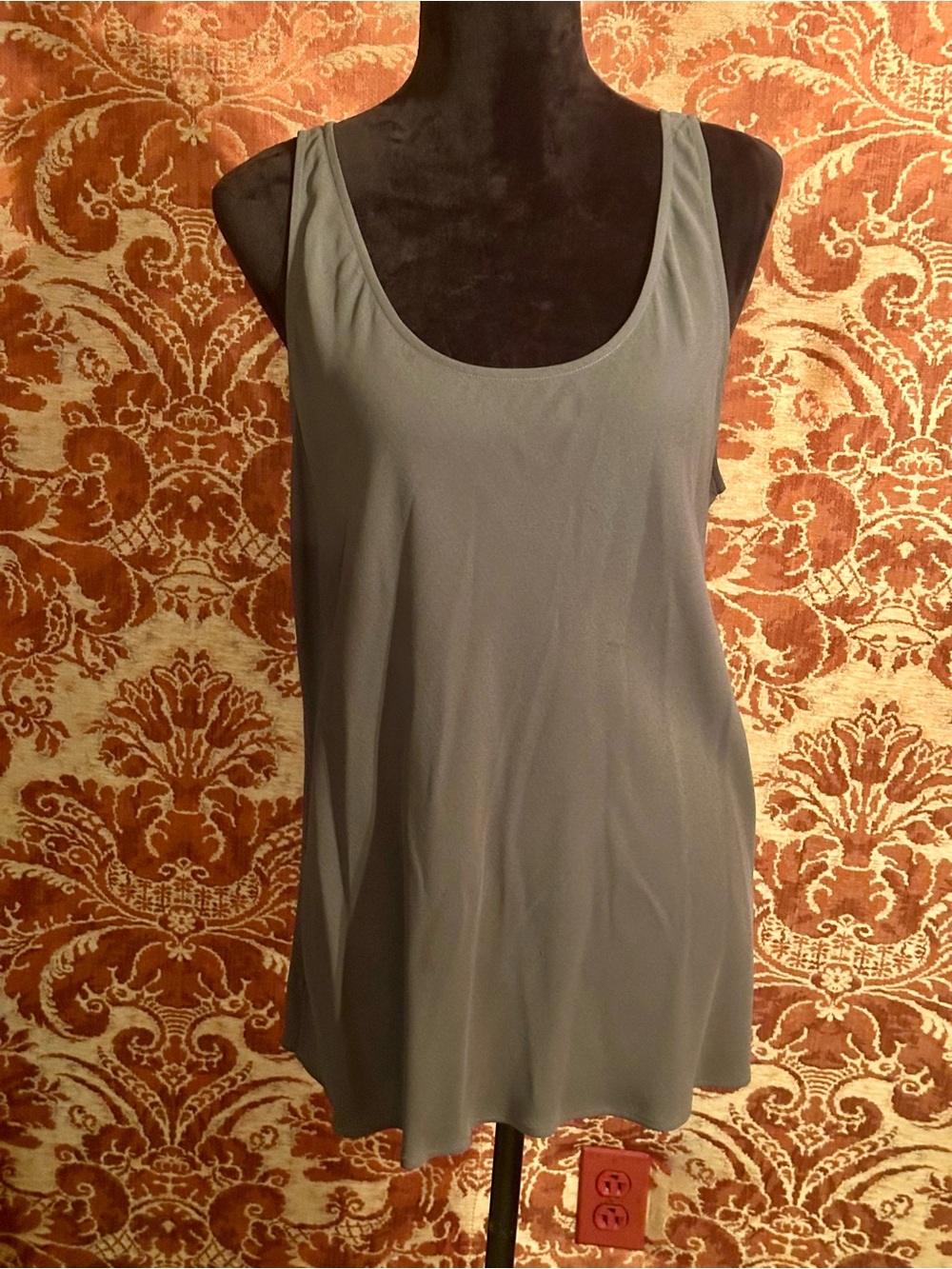Eileen Fisher Sage Scoop Neck Tank Top